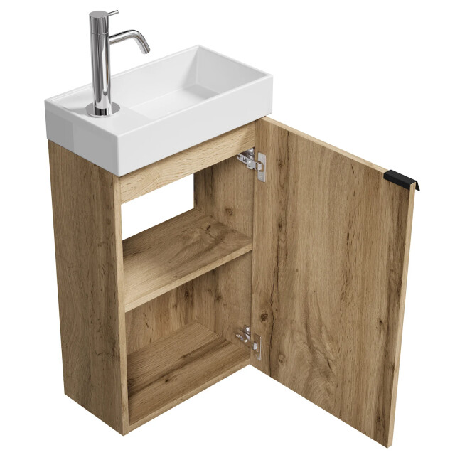Badplaats Toiletmeubel apollo 40 x 22 cm licht fonteinmeubel met 3180980 large