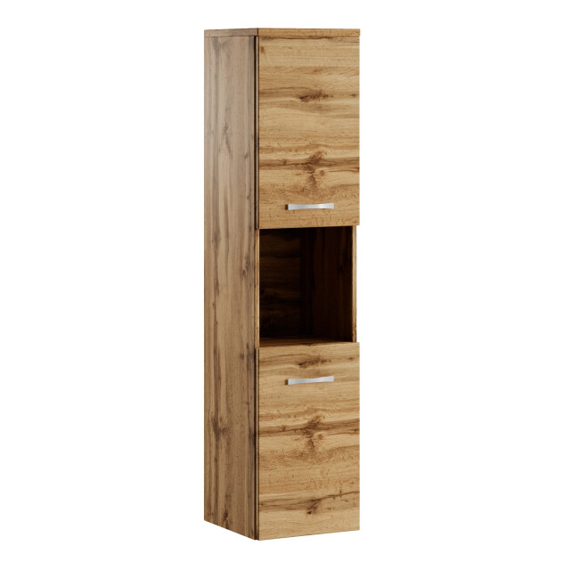 Badplaats Badkamerkast montreal 30 x 30 x 131 cm eiken hangende kolomkast 3181292 large