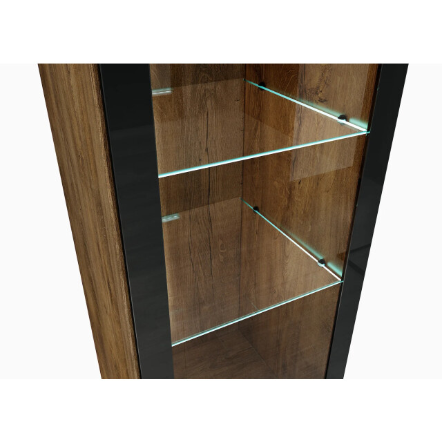 Badplaats Badkamerkast rio 30 x 30 x 131 cm bruin hangende kolomkast 3181276 large