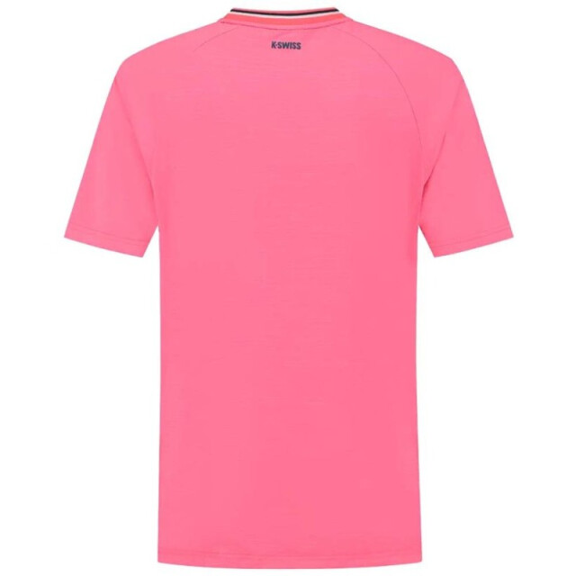 K-Swiss Hypercourt tee melange pink 1010952667 K-SWISS Hypercourt Tee Melange Pink 1010952667 large
