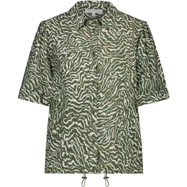 Tramontana Blouse print greens C21-15-301-009996 large