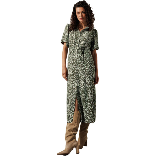 Tramontana Dress print greens C21-15-501-009996 large