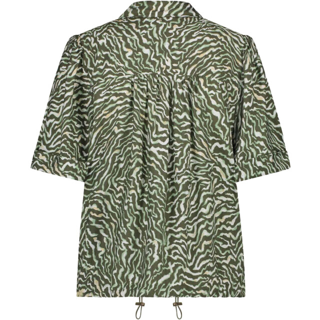 Tramontana Blouse print greens C21-15-301-009996 large