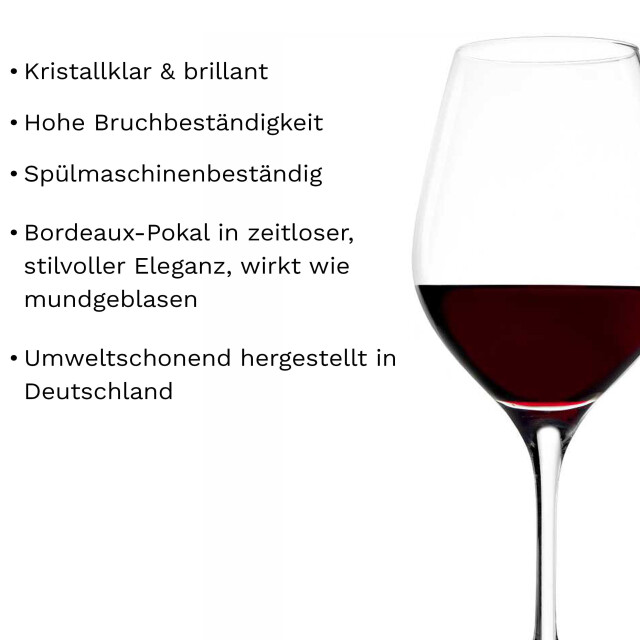 Stölzle Set/6 bordeaux 64,5 cl exquisit 3083945 large