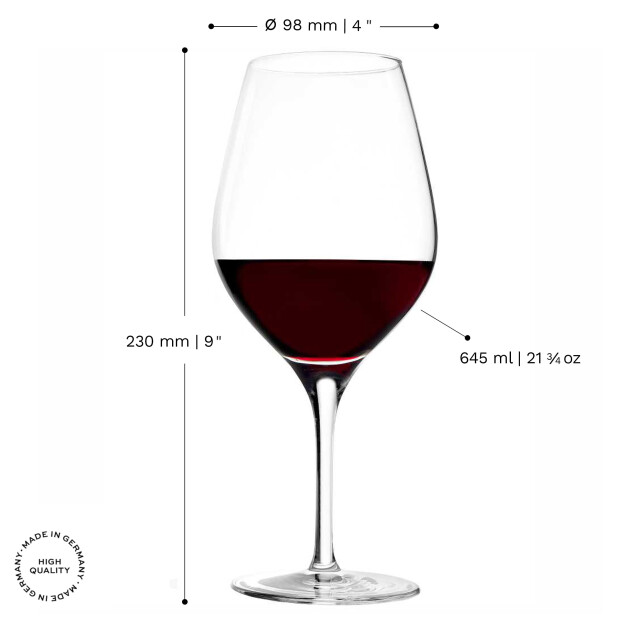 Stölzle Set/6 bordeaux 64,5 cl exquisit 3083945 large
