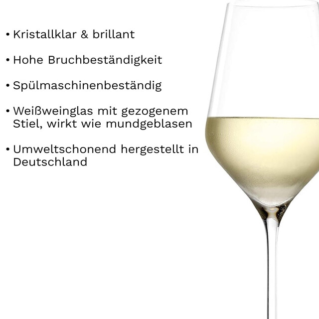 Stölzle Set/6 witte wijn 40,5 cl quatrophil 3083901 large