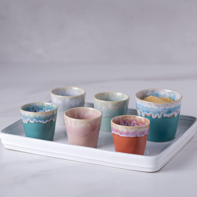 Costa Nova Set/6 lungo cup 19 cl soft turquoise 3083936 large