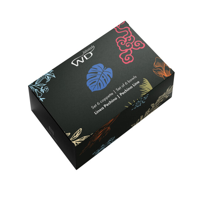 WD Lifestyle Set/6 bowl 11,5 x 6 cm colors pechino line 3083877 large