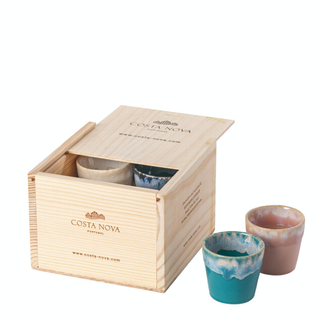Costa Nova Gift box 8 espresso cups 9 cl multicolor 3083934 large
