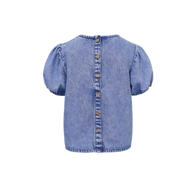 Looxs Revolution Washed denim blouse voor meisjes in de kleur 2512-7134-123 large