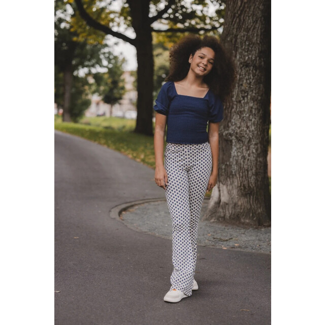 Looxs Revolution Zomer flair broek meisjes - 2512-5606-067-Mediterranean large