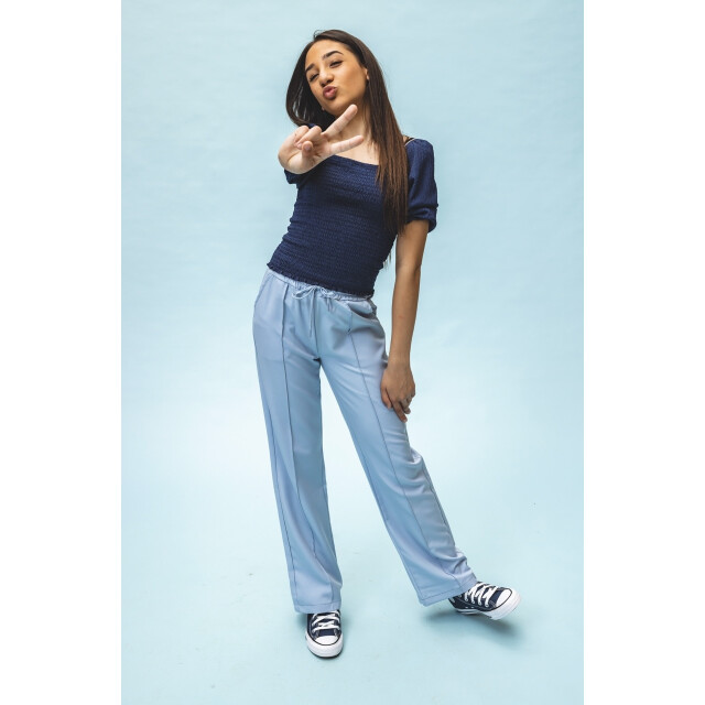 Looxs Revolution Zomer broek meisjes - 2512-5602-128-Blue pastel large