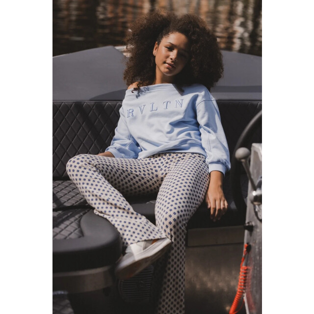 Looxs Revolution Zomer flair broek meisjes - 2512-5606-067-Mediterranean large