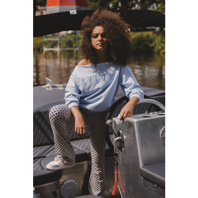 Looxs Revolution Zomer flair broek meisjes - 2512-5606-067-Mediterranean large