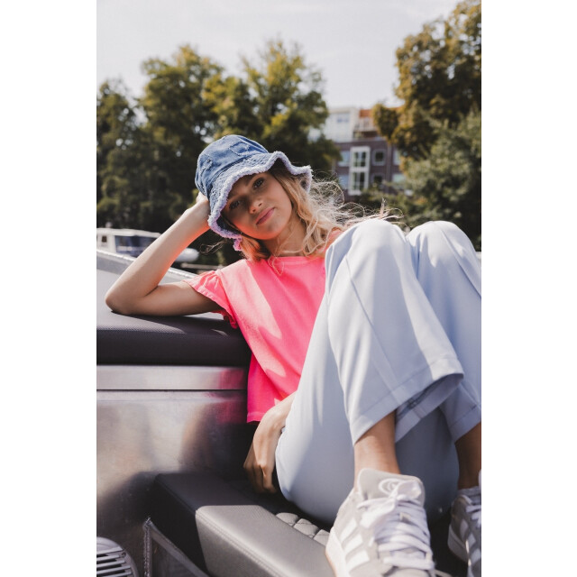 Looxs Revolution Zomer broek meisjes - 2512-5602-128-Blue pastel large