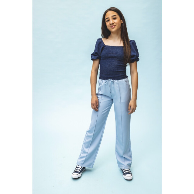 Looxs Revolution Zomer broek meisjes - 2512-5602-128-Blue pastel large
