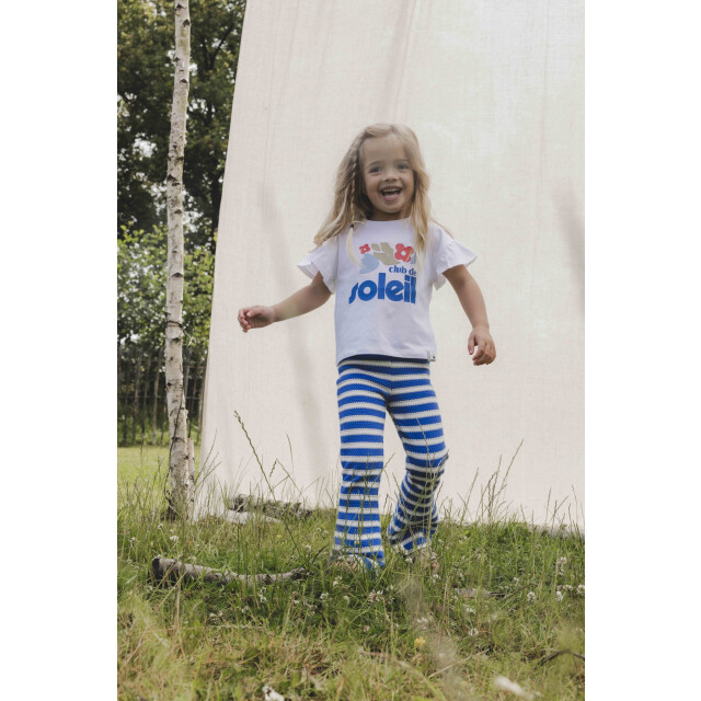 Looxs Revolution Zomer t-shirt meisjes s/s ruffel - 2512-7445-010-White large