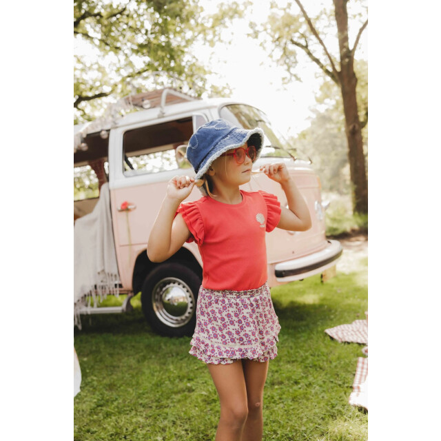 Looxs Revolution Broekrokje poppy flower voor meisjes in de kleur 2512-7731-766 large