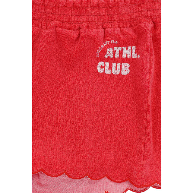 Looxs Revolution Zomer short meisjes terry - 2512-7642-282-Red apple large