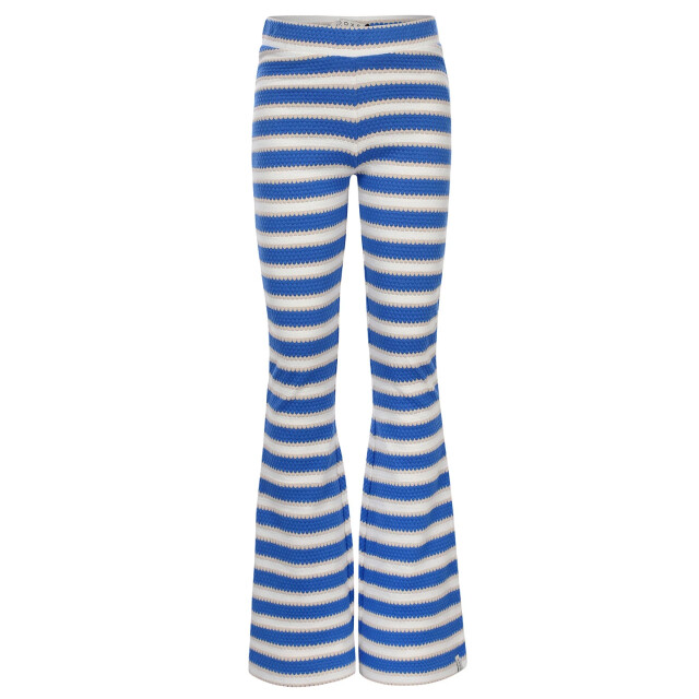 Looxs Revolution Flared broekje kobalt streep voor meisjes in de kleur 2512-7633-802 large