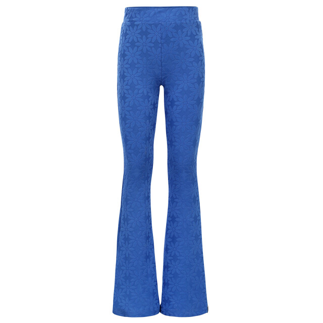 Looxs Revolution Zomer flair broek jaquard bloemen - 2512-7632-185-Kobalt large