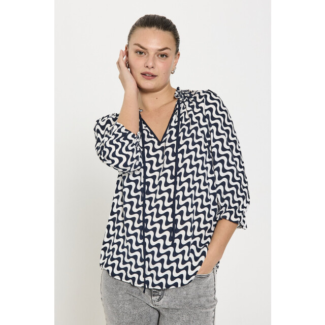 Free Quent Fqadney-blouse FQadney-blouse  marine large