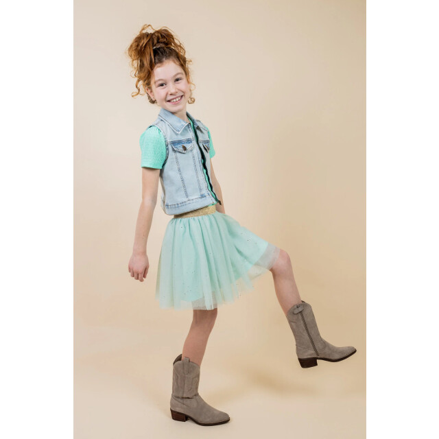 MAYCE Zomer jurk meisjes mint MY502-5808-303 large