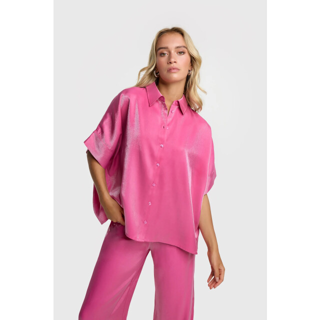 Alix The Label 2503939026 shine boxy blouse 2503939026 shine boxy blouse large