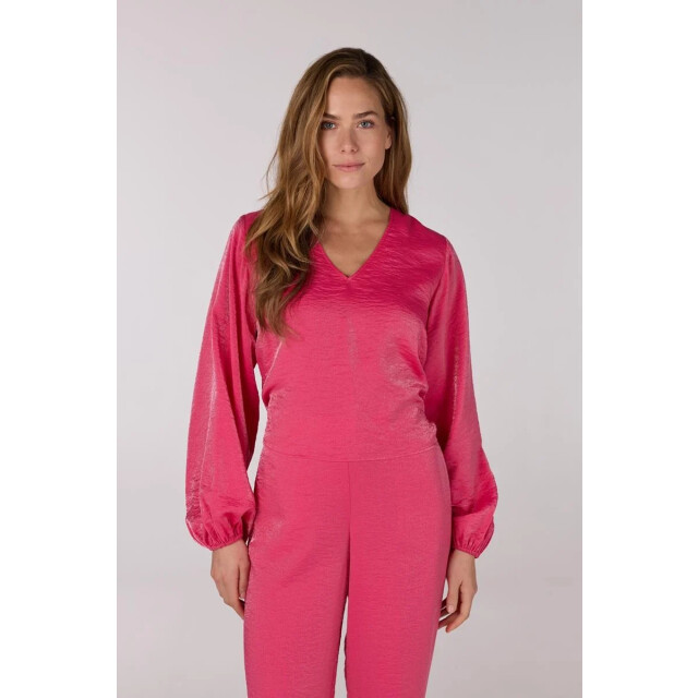Jansen Amsterdam Sam blouse sq 168 berry SQ 168 large
