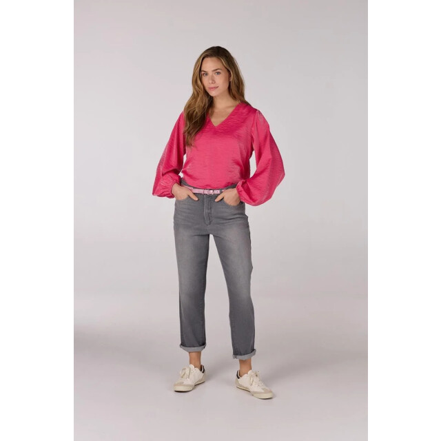 Jansen Amsterdam Sam blouse sq 168 berry SQ 168 large