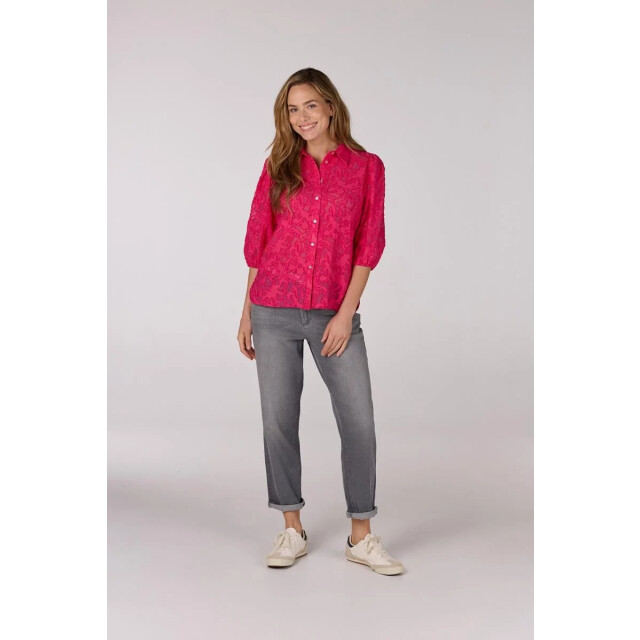 Jansen Amsterdam Nanne blouse fj 722 berry FJ 722 large