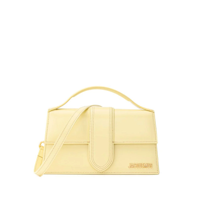 Jacquemus Le grand bambino handtas Jacquemus Geel Le Grand Bambino Handtas large