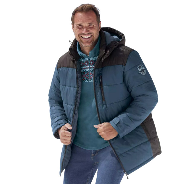 Atlas For Men Waterafstotende pufferjack heren UTAF2053_petrolblue large