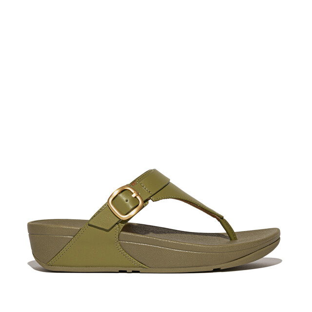 FitFlop Lulu adjustable toe post leather ES8 large