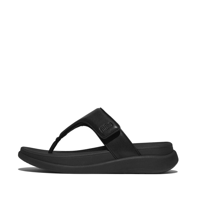 FitFlop F-mode go adjustable flatform toe-post sandals IW1 large