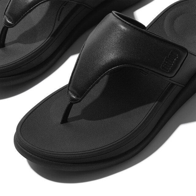 FitFlop F-mode go adjustable flatform toe-post sandals IW1 large