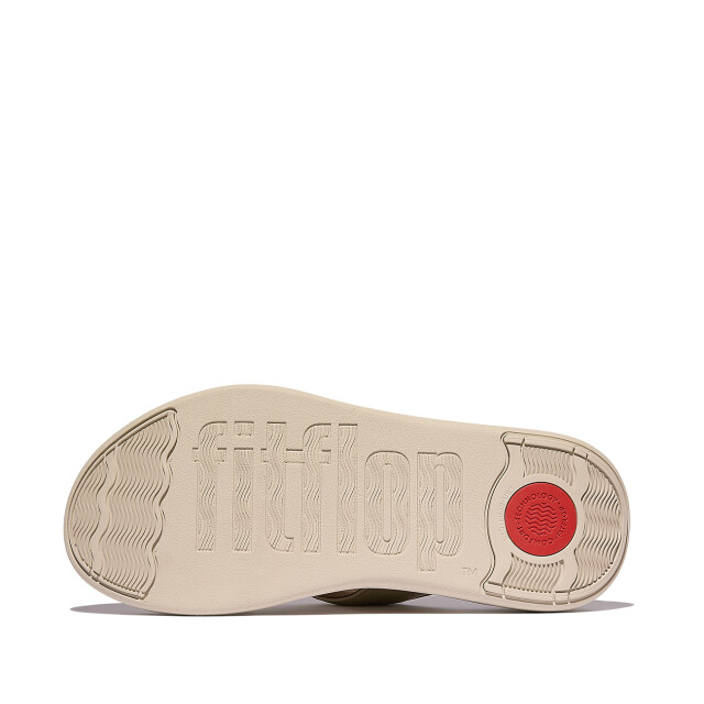FitFlop F-mode go adjustable flatform toe-post sandals IW1 large