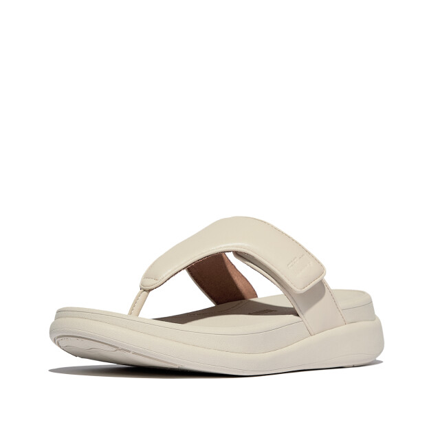 FitFlop F-mode go adjustable flatform toe-post sandals IW1 large