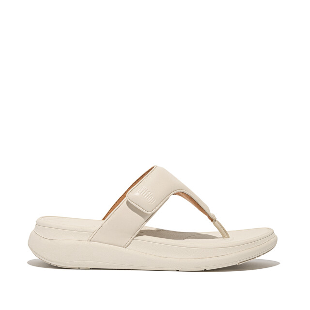 FitFlop F-mode go adjustable flatform toe-post sandals IW1 large