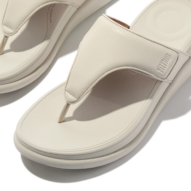 FitFlop F-mode go adjustable flatform toe-post sandals IW1 large