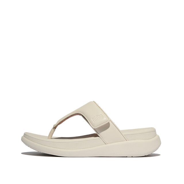 FitFlop F-mode go adjustable flatform toe-post sandals IW1 large