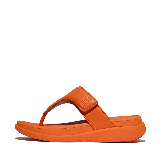 FitFlop F-mode go adjustable flatform toe-post sandals IW1 large