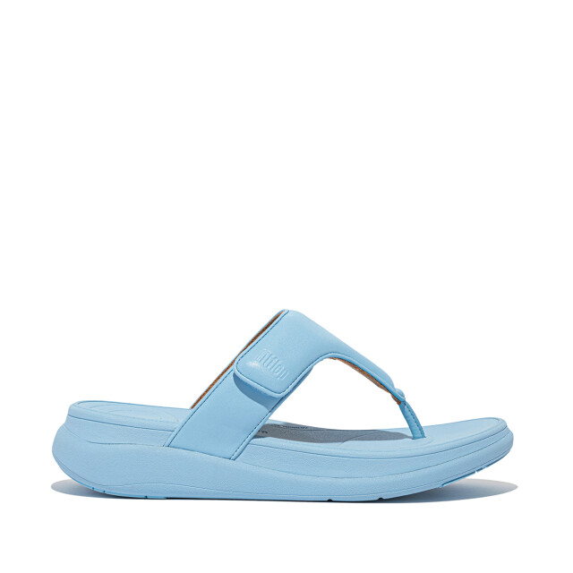 FitFlop F-mode go adjustable flatform toe-post sandals IW1 large