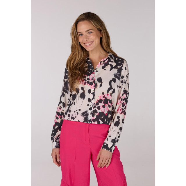 Jansen Amsterdam Marly blouse wan 704 multicolor WAN 704 large