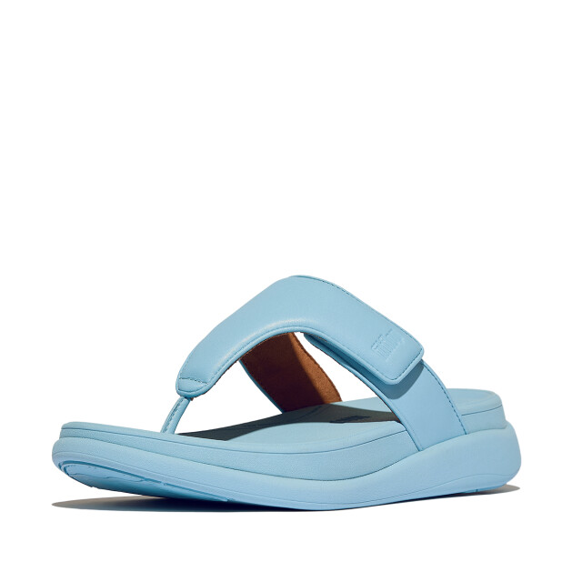 FitFlop F-mode go adjustable flatform toe-post sandals IW1 large