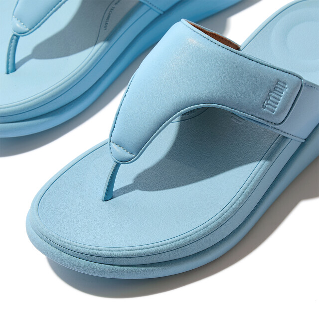 FitFlop F-mode go adjustable flatform toe-post sandals IW1 large