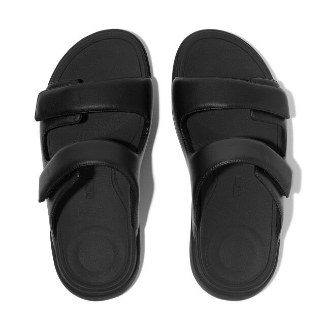 FitFlop F-mode go mens adjustable two-bar slides IW8 large