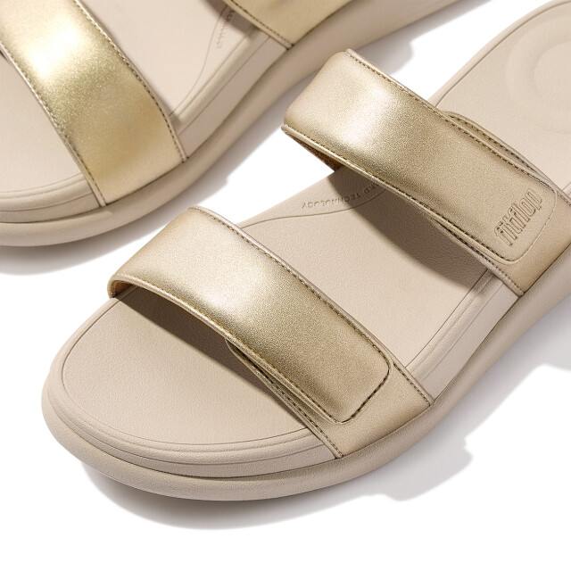FitFlop F-mode go adjustable flatform two-bar slides IW2 large