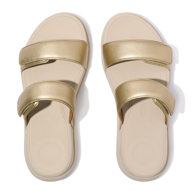 FitFlop F-mode go adjustable flatform two-bar slides IW2 large