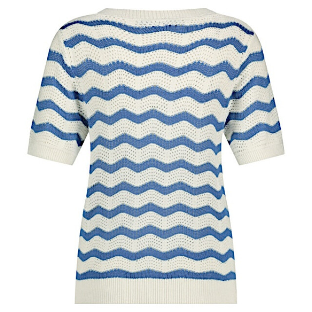 Red Button Trui srb4516 sweet zigzag fresh blue SRB4516 Sweet zigzag - fresh BLue large